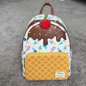 NWOT Disney Loungefly Ice Cream Cone Mini Backpack
